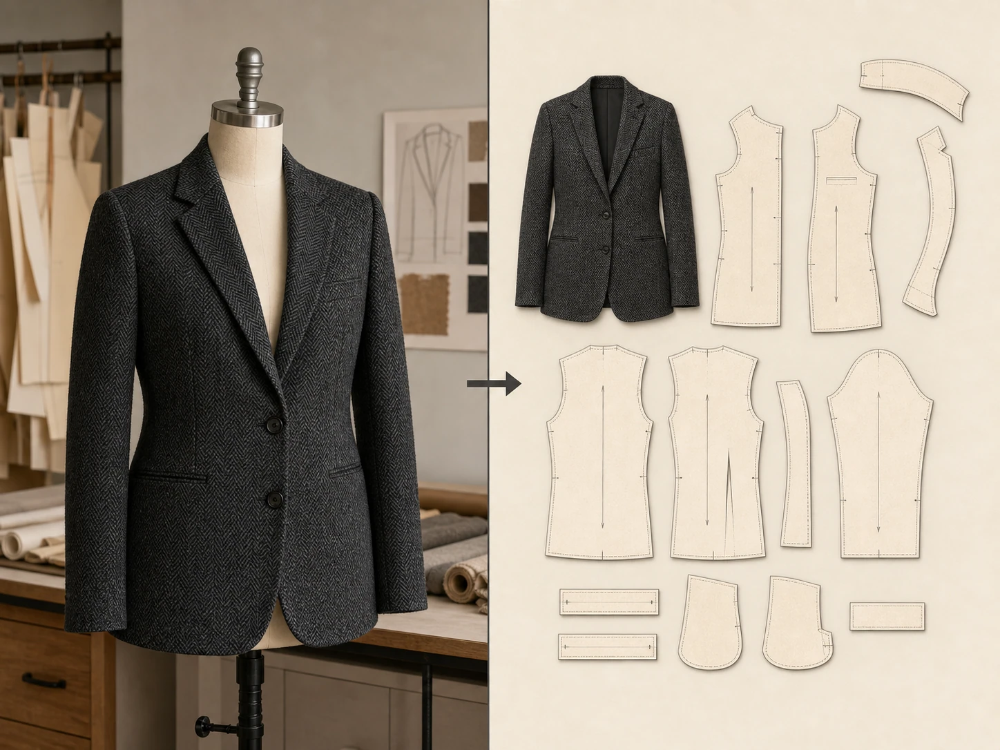 Pattern draft / advanced review