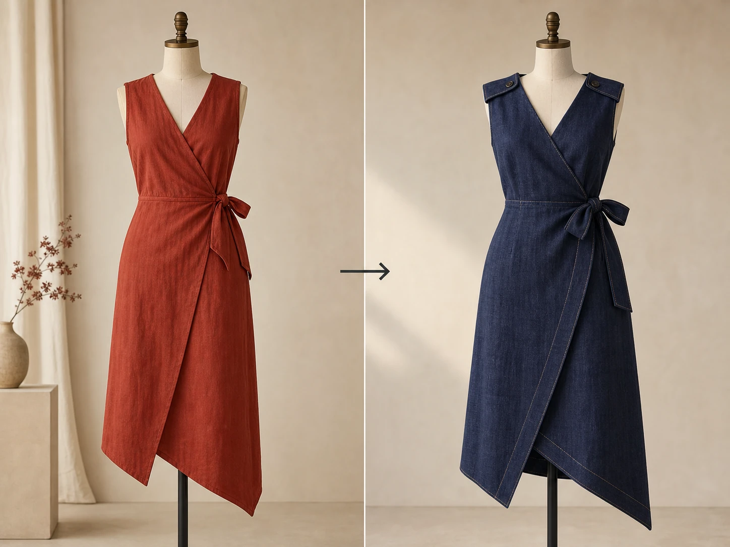 Fashion redesign direction