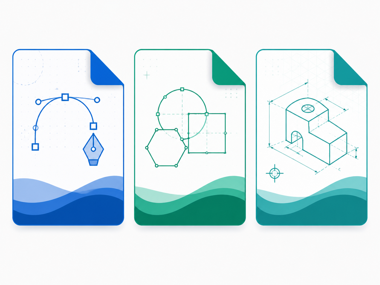 Vector output formats including SVG EPS and general DXF after image conversion